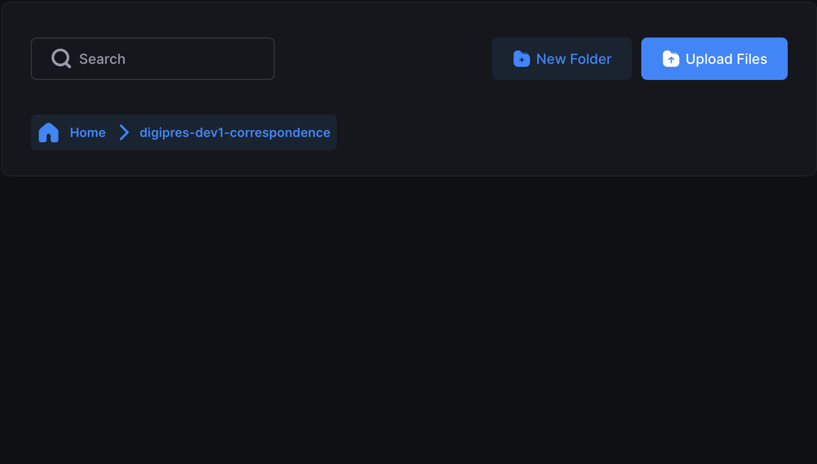 Creating folders in SFTPGo